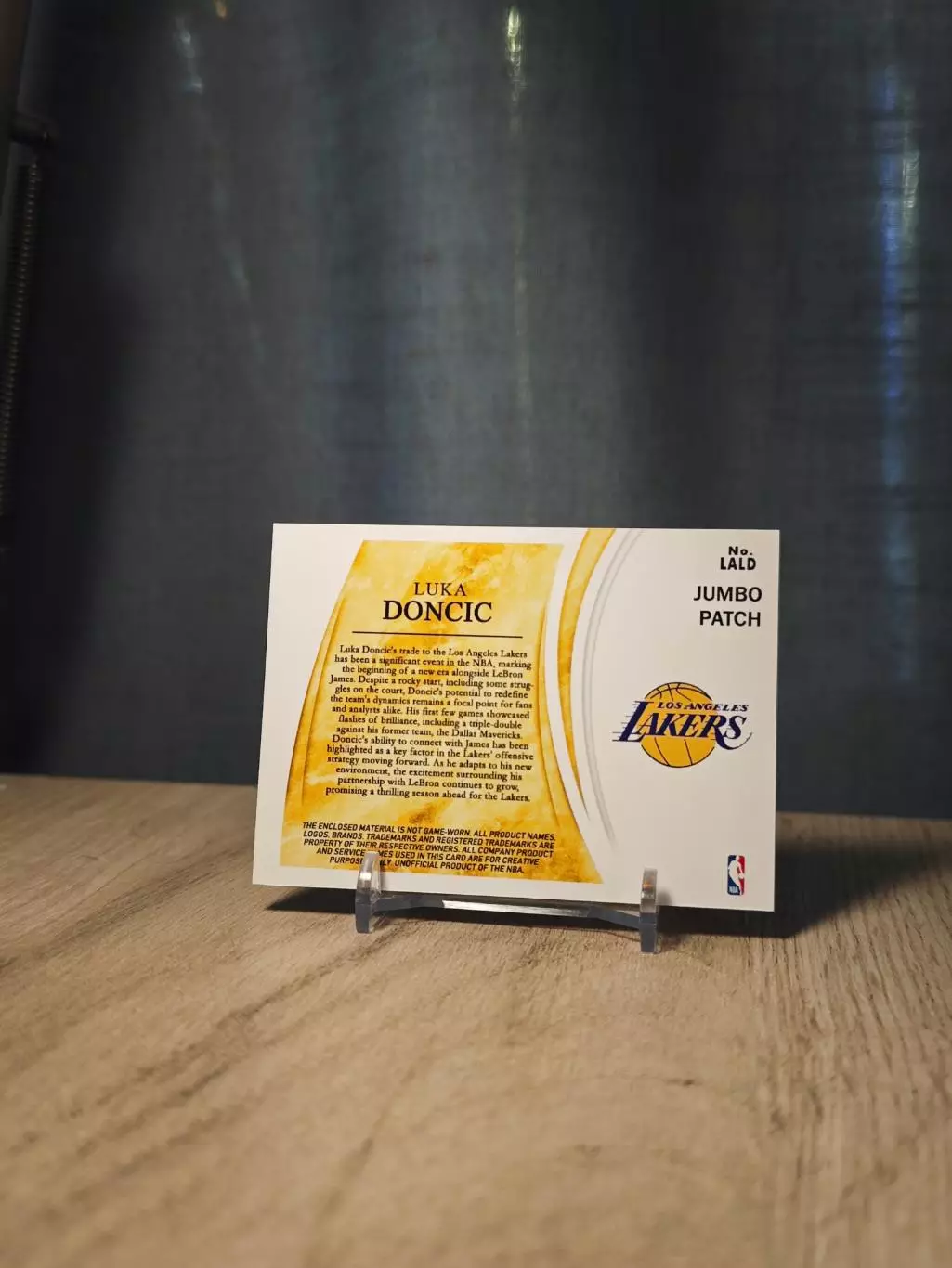 1/1 Magnificent Collection Jumbo Patch Luka Doncic 1
