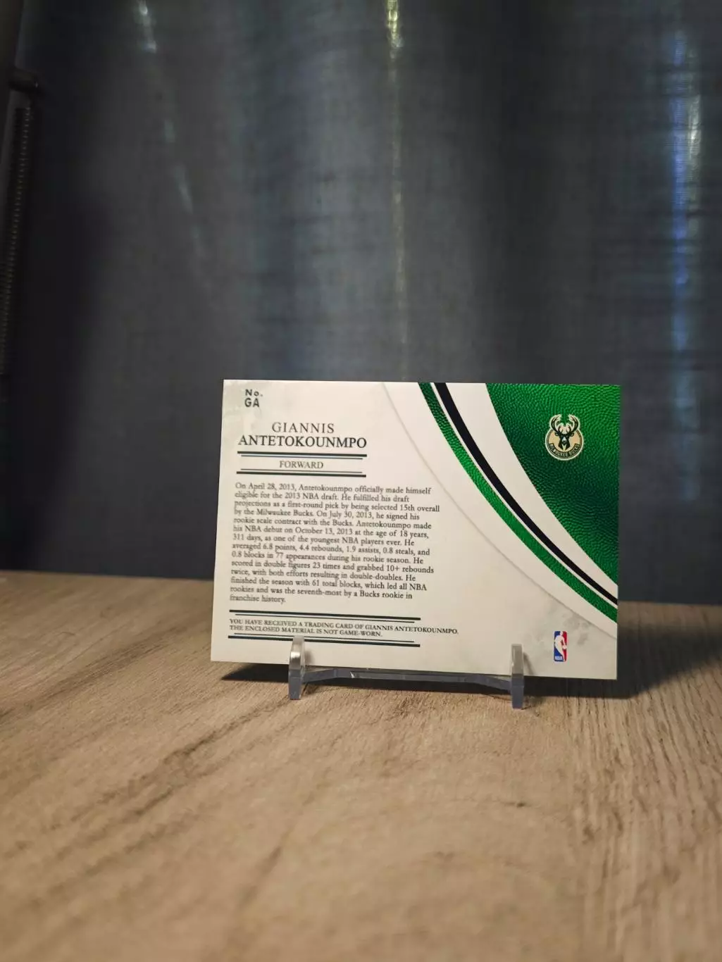 1/1 Magnificent Collection Logoman Giannis Antetokounmpo 1