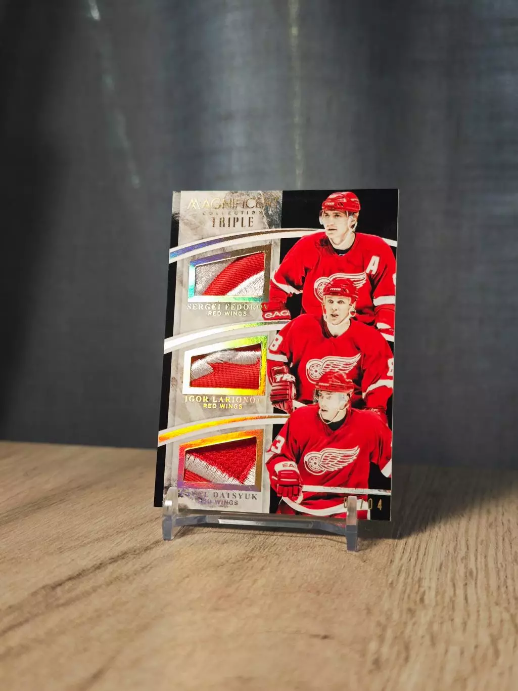 1/4 CLS Magnificent Collection Triple Sergei Fedorov/Igor Larionov/Pavel Datsyuk