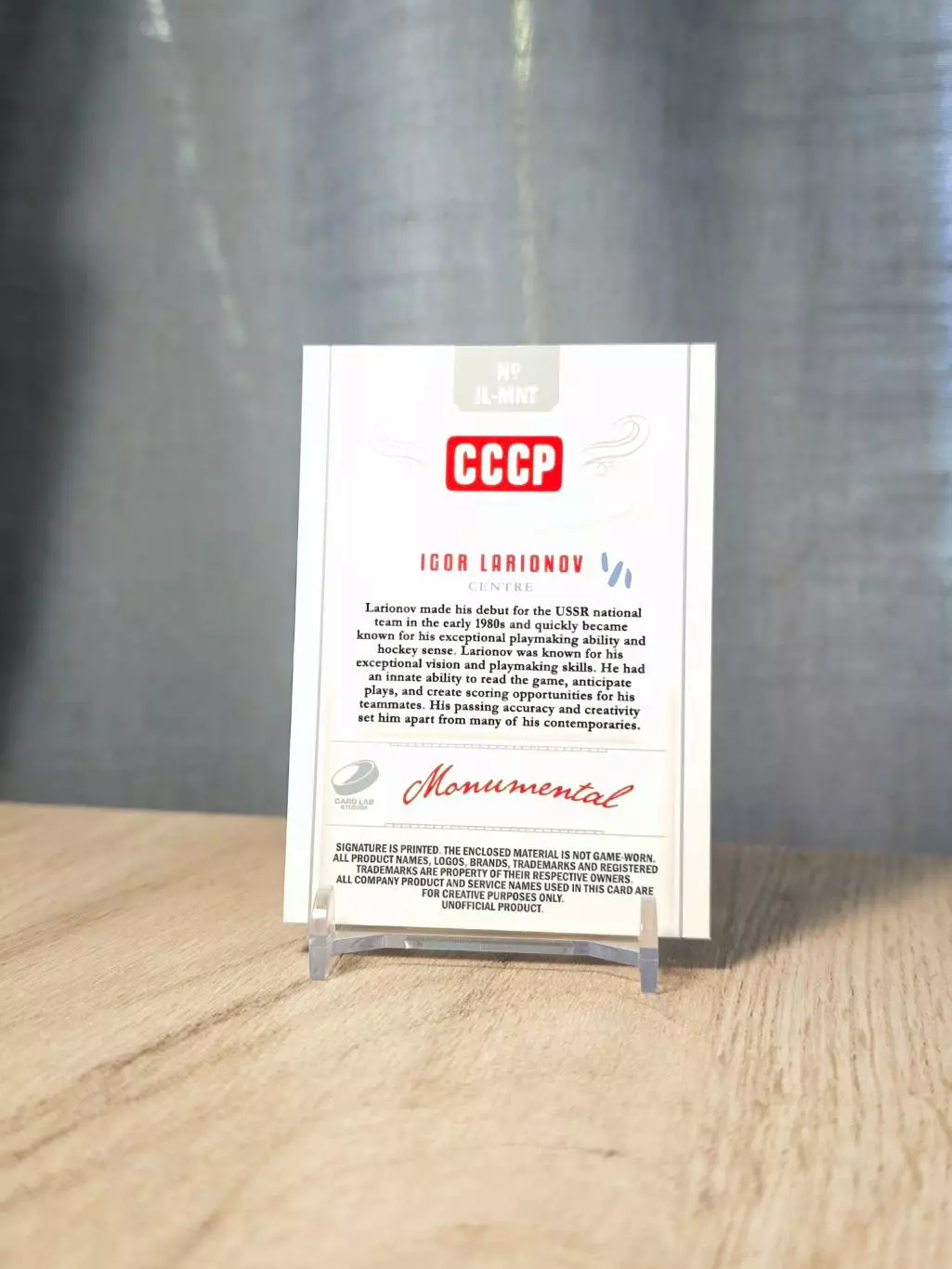 1/1 CLS Monumental Igor Larionov 1
