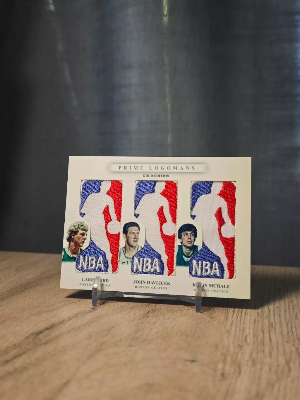 TRB Prime Logomans Larry Bird - Mchale - Havlicek