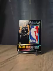 1/1 CLS Laser Silver Prime Logoman Material Victor Wembanyama