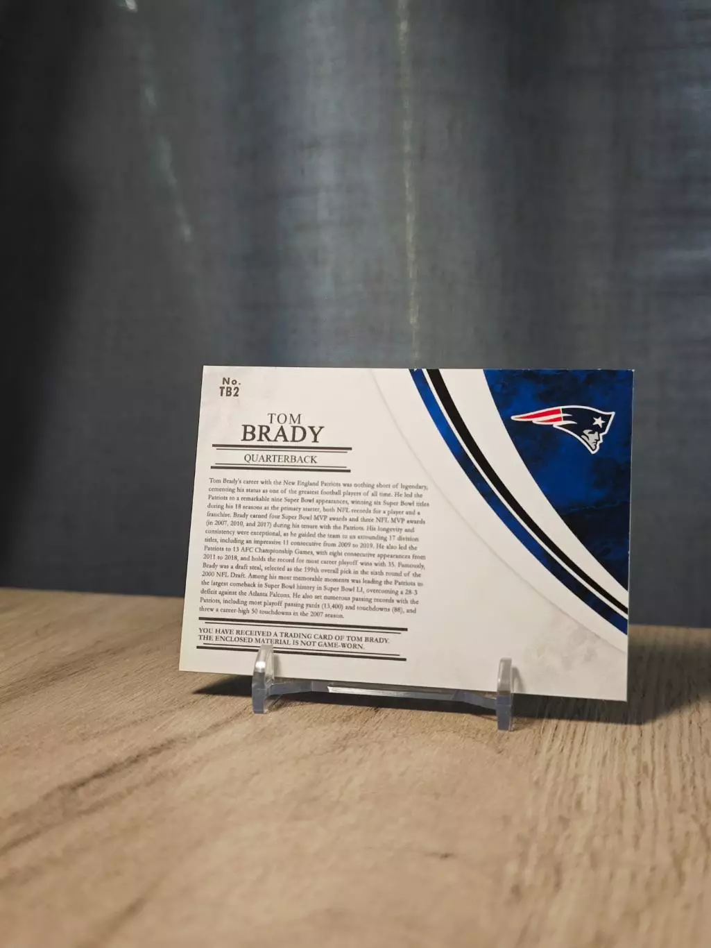 CLS Magnificent Collection Tom Brady 3 1
