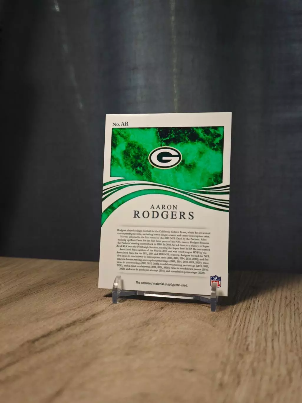 1/1 CLS Magnificent Collection Aaron Rogers 3 1