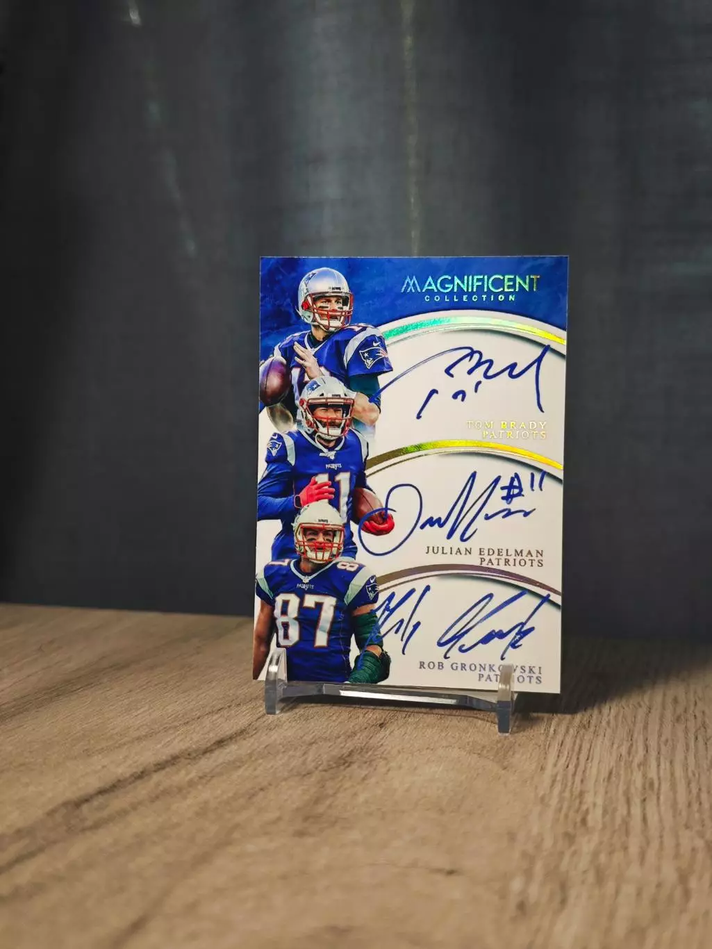 CLS Magnificent Collection Tom Brady - Edelman - Gronkowski