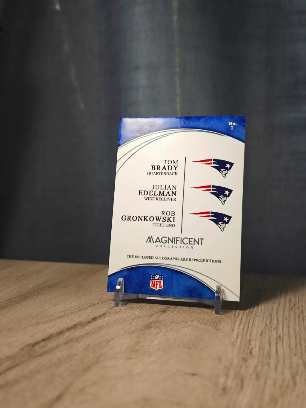 CLS Magnificent Collection Tom Brady - Edelman - Gronkowski 1