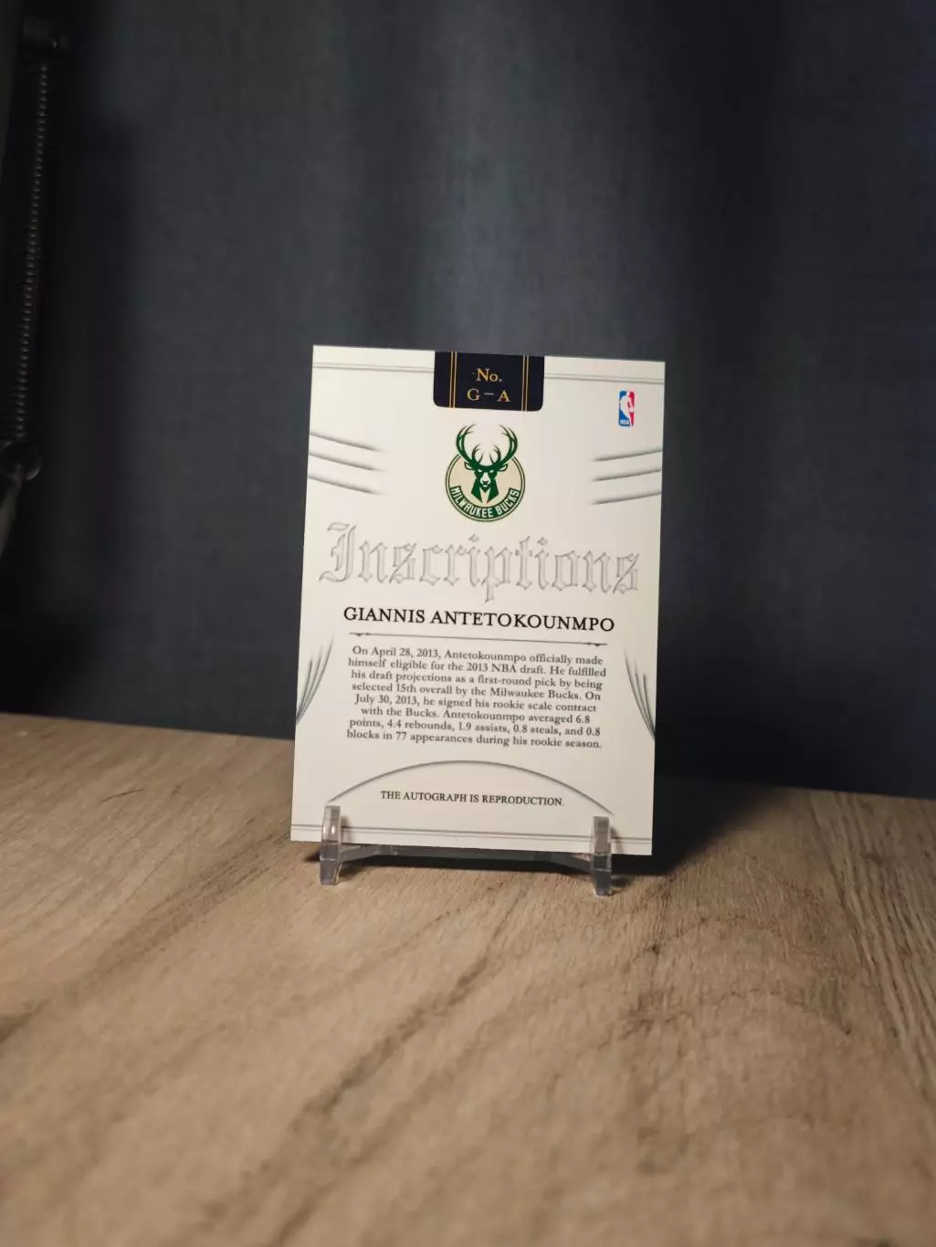 1/1 CLS Inscriptions Giannis Antetokounmpo 1
