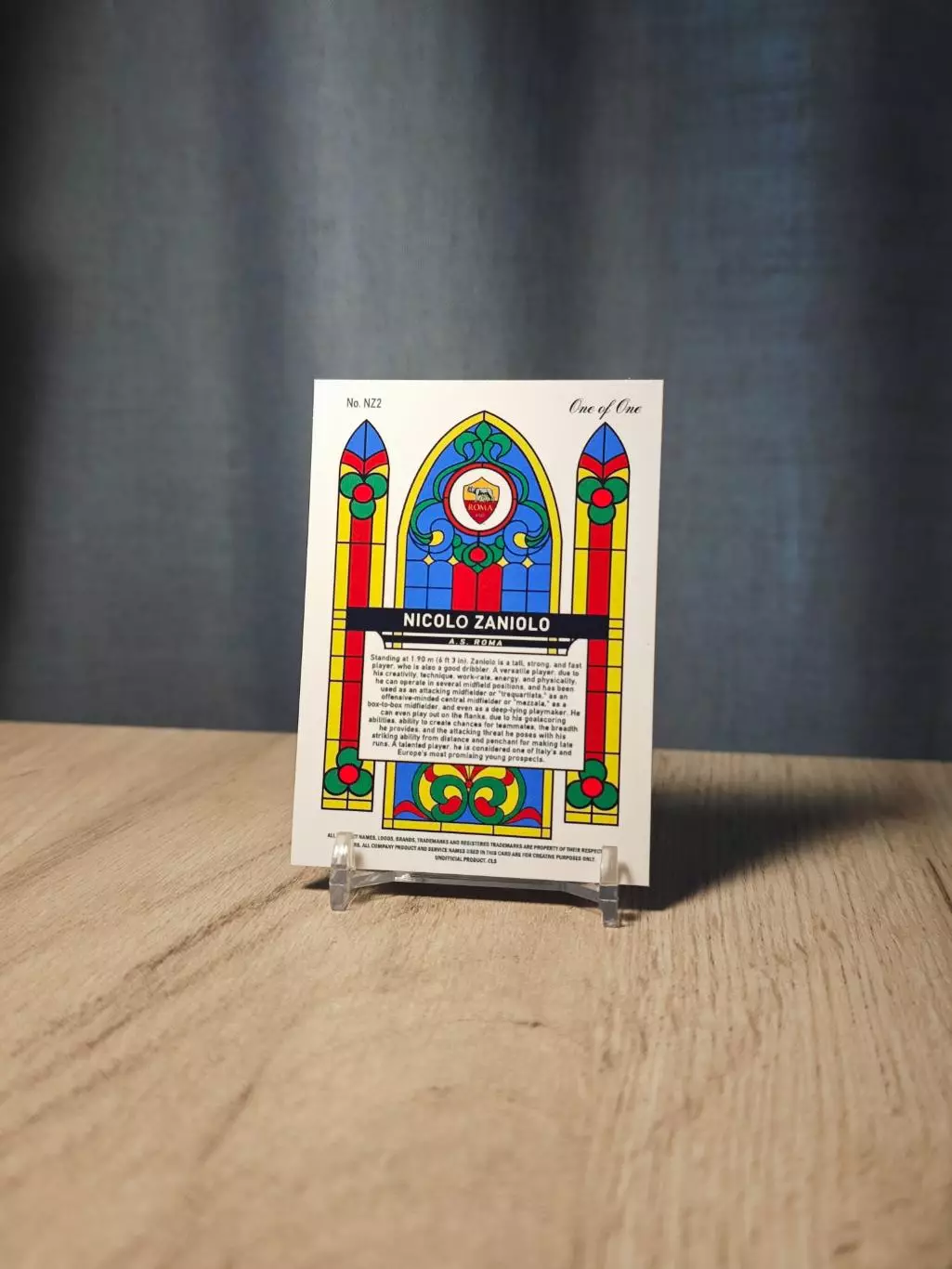 1/1 CLS Mosaic Nicolo Zaniolo 1