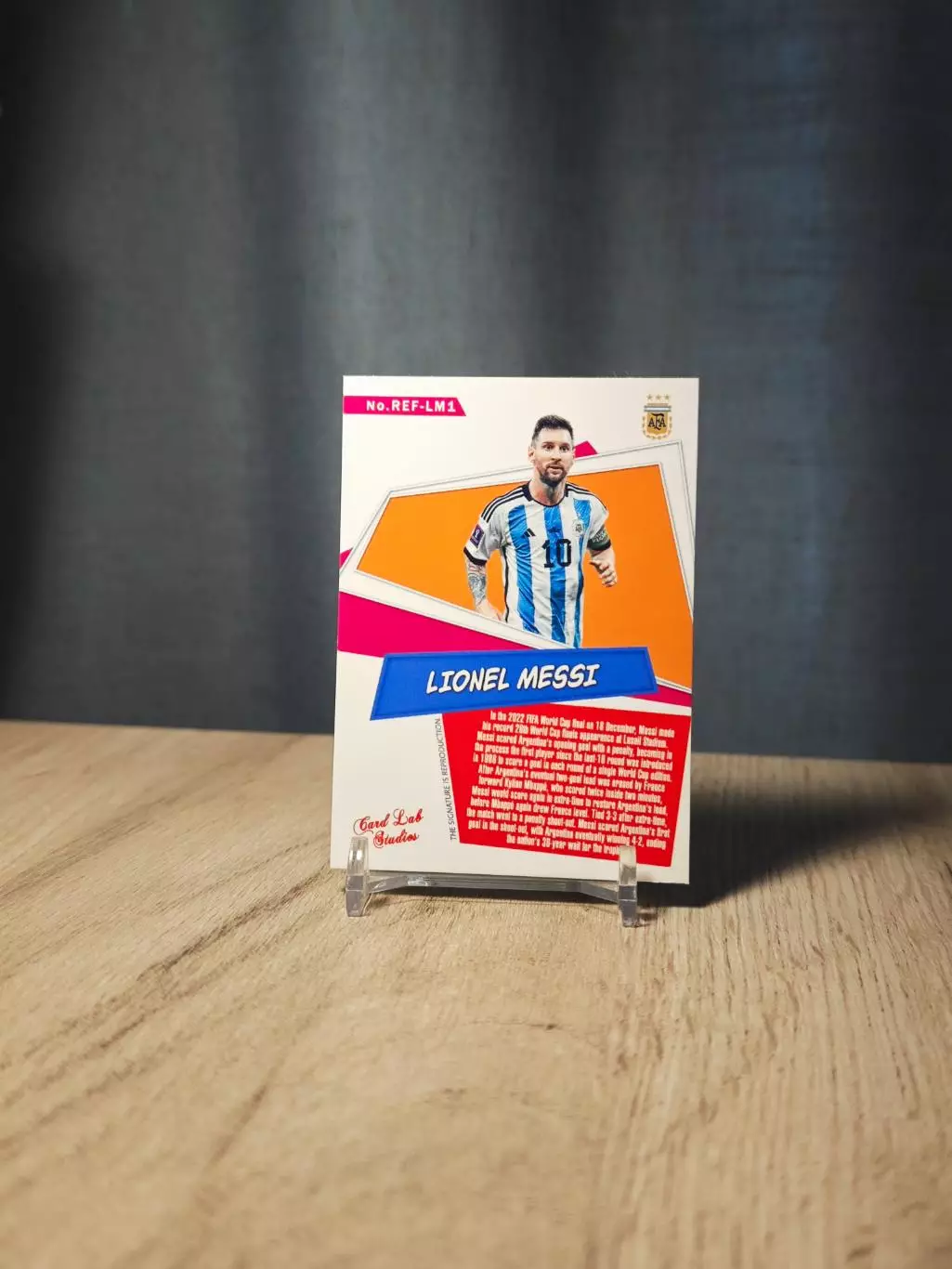 CLS Refractors Lionel Messi Argentina WC 1