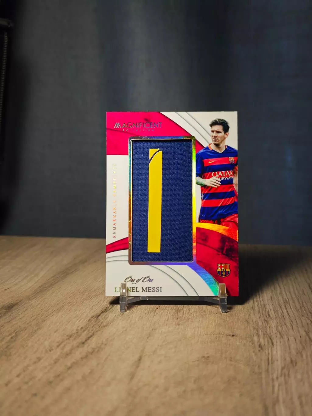 1/1 CLS Magnificent Collection Remarkable Nameplate Lionel Messi I
