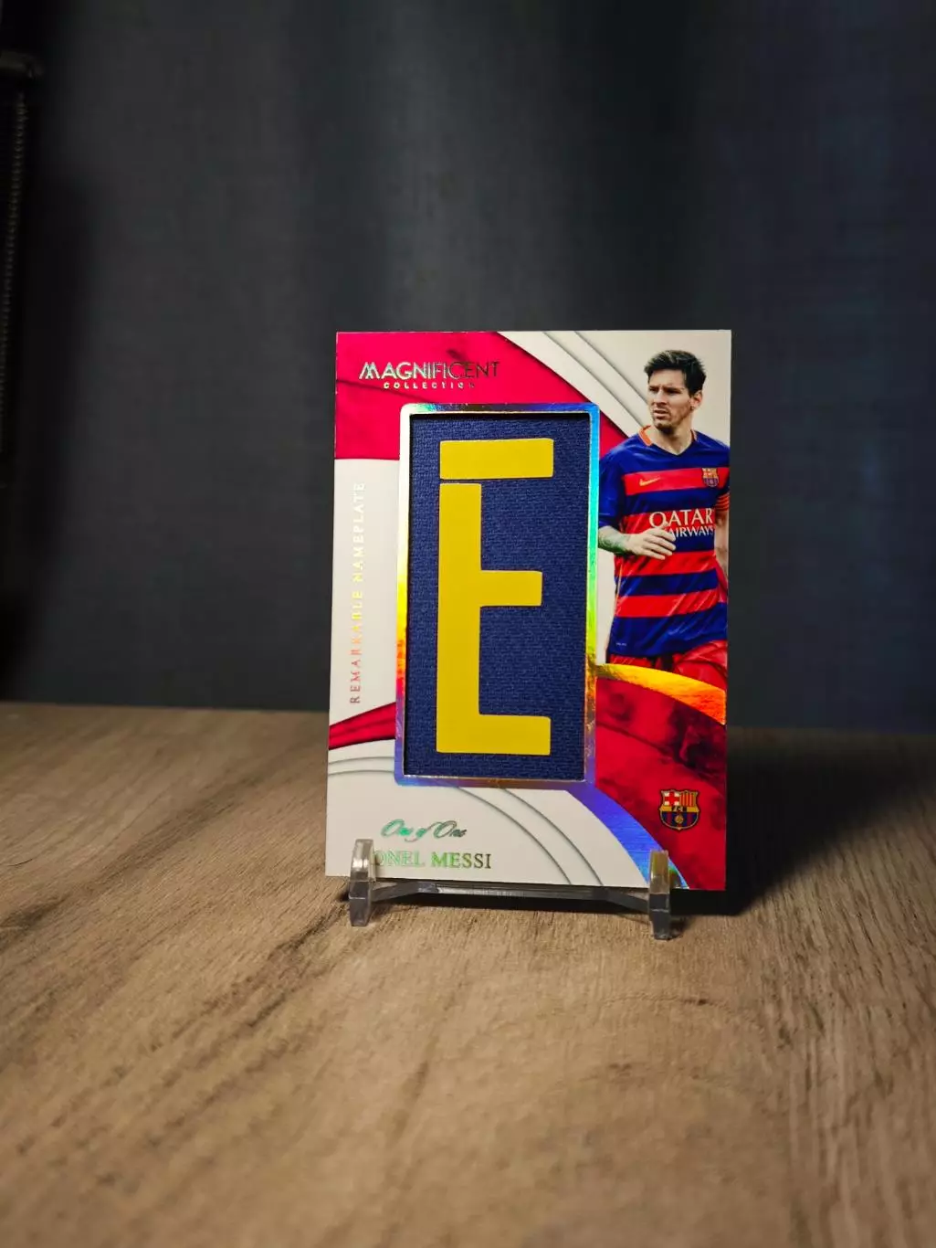 1/1 CLS Magnificent Collection Remarkable Nameplate Lionel Messi E