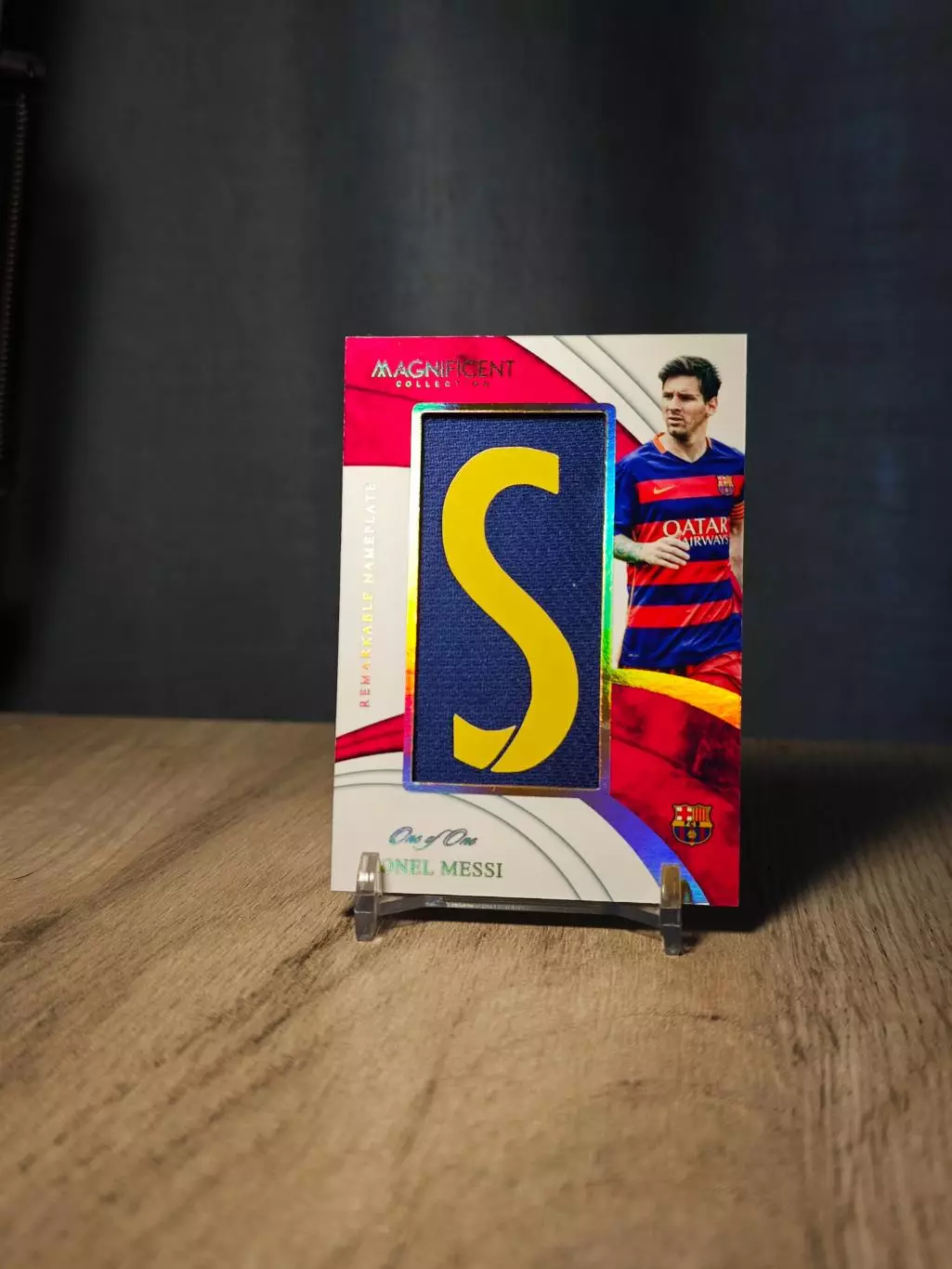 1/1 CLS Magnificent Collection Remarkable Nameplate Lionel Messi S2