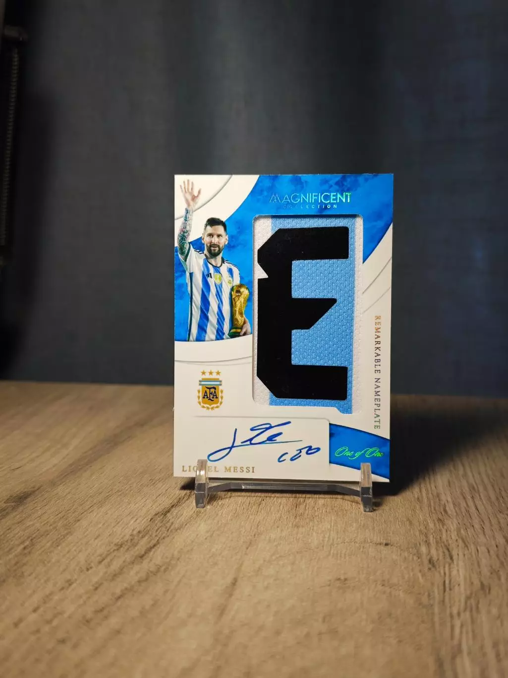 1/1 CLS Magnificent Collection Remarkable Nameplate Argentina Lionel Messi E