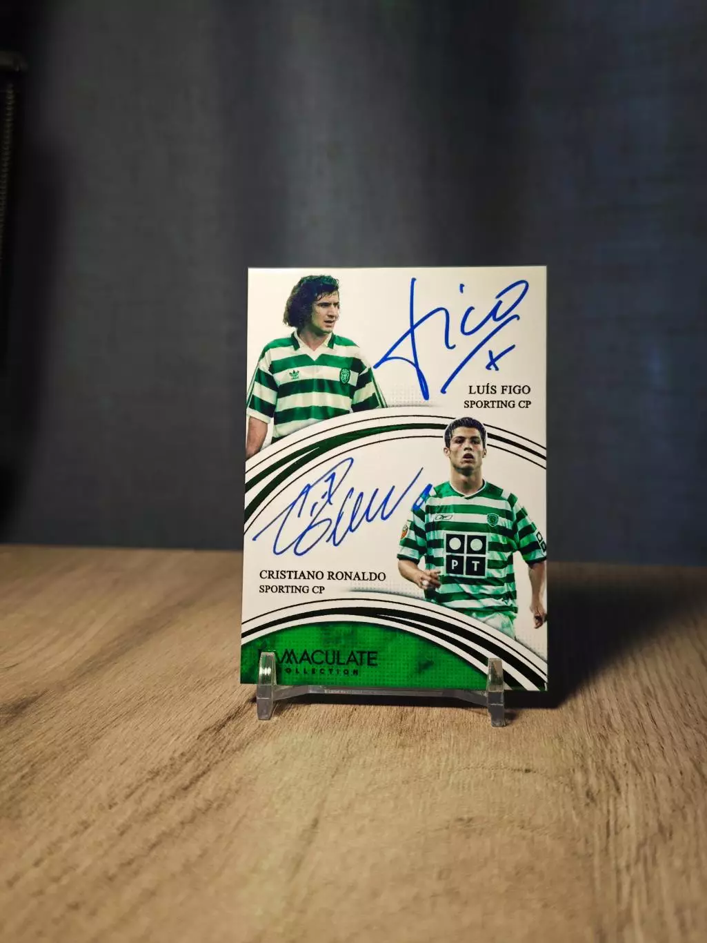 Green Immaculate Collection Cristiano Ronaldo Luis Figo