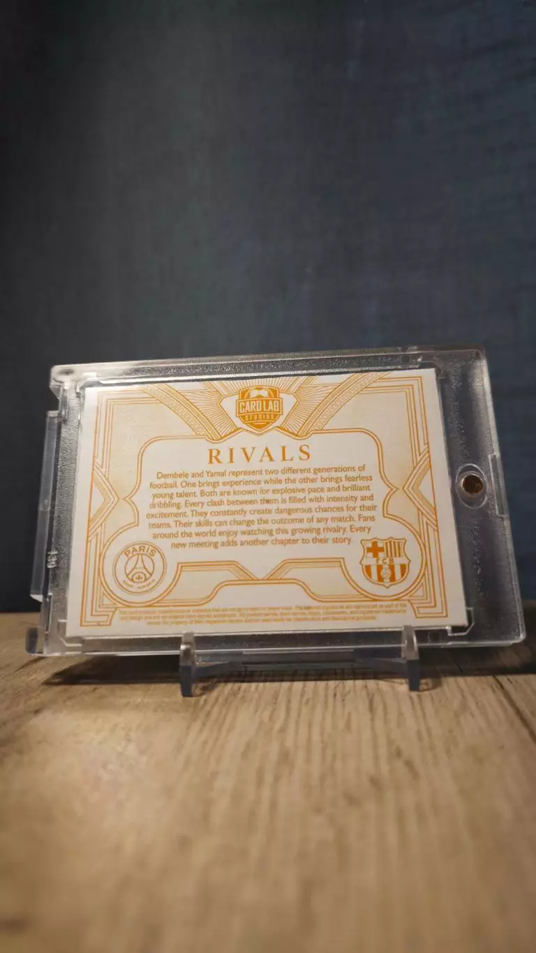Card Lab Studios – Iconic Rivals: Ousmane Dembele - Lamine Yamal 1