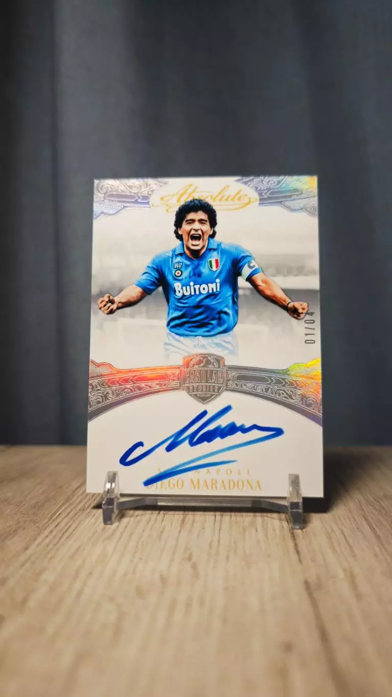 01/04 CLS Absolute Diego Maradona laser silver