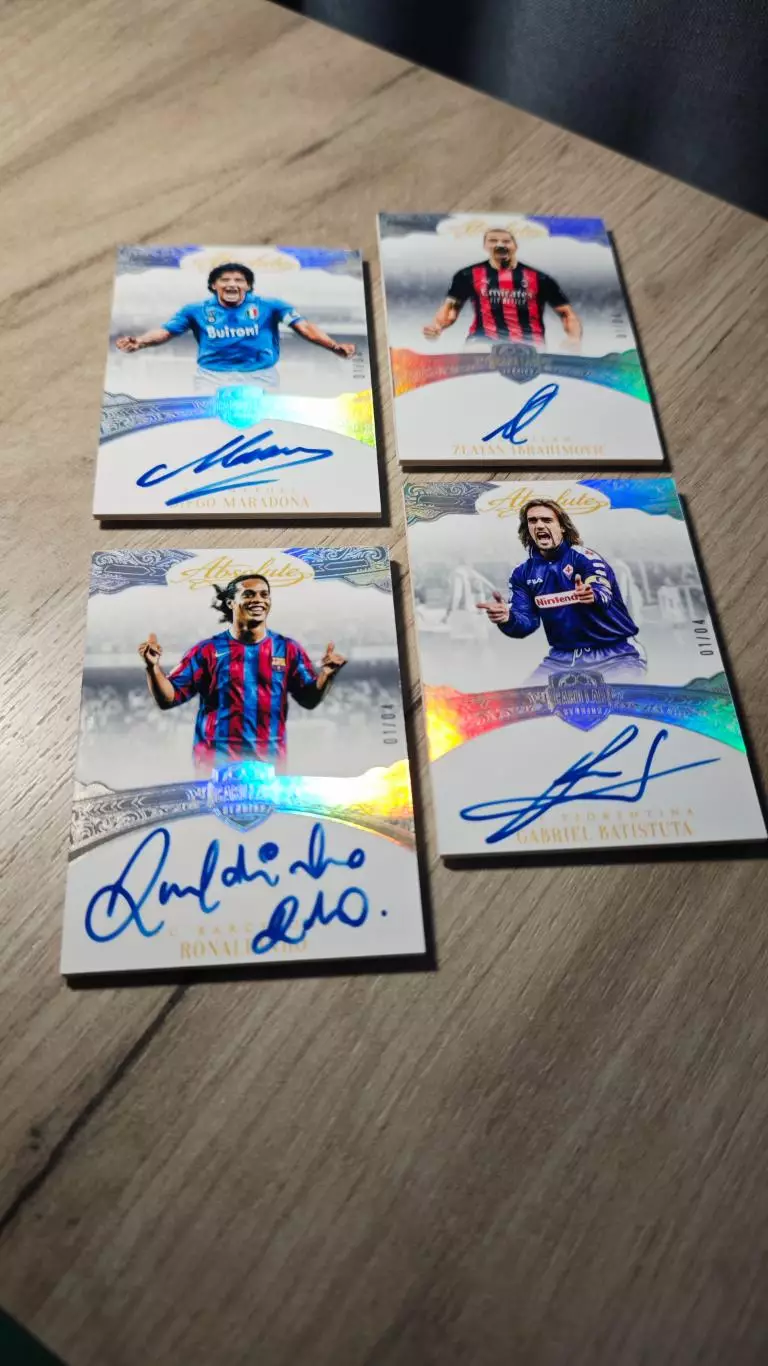 01/04 CLS Absolute Diego Maradona laser silver 2