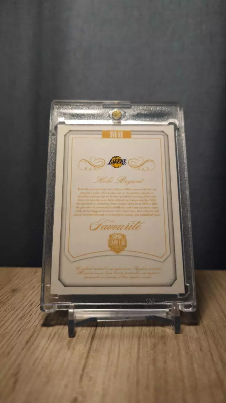 1/1 Favourite Kobe Bryant patch 1