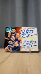 CLS PRIME SIGNATURES Jalen Brunson, Karl-Anthony Towns New York Knicks