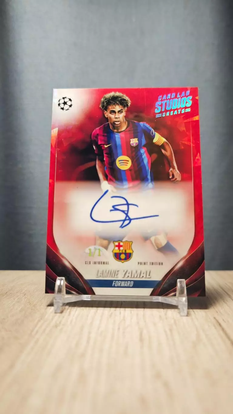1/1 CLS GREATS Lamine Yamal red broken ice