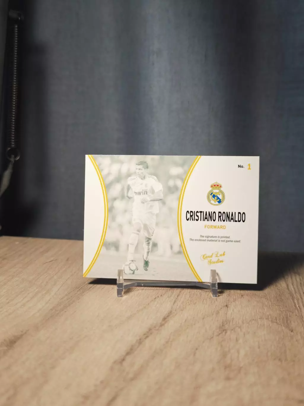 CLS Dark Shine jersey autographs Cristiano Ronaldo 1