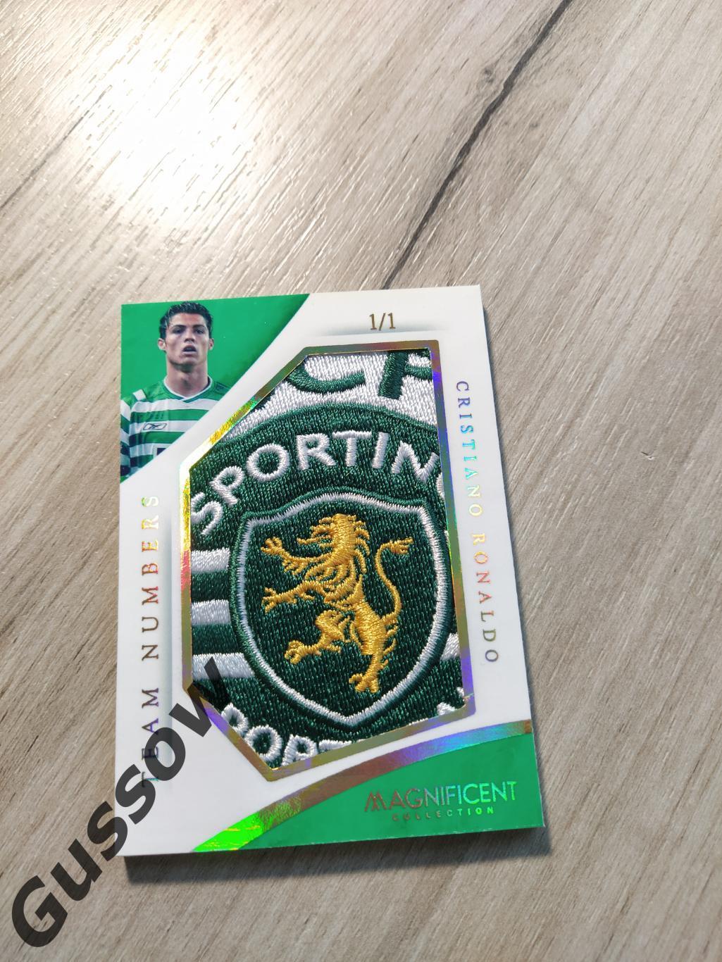 CLS Magnificent collection Team Numbers Cristiano Ronaldo 1/1