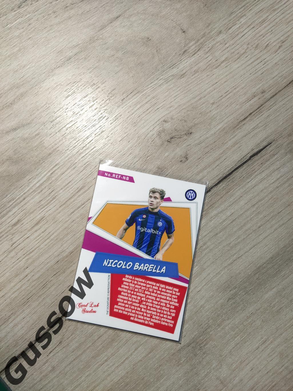 1/1 CLS Refractors Николо Барелла/ Nicolo Barella 2