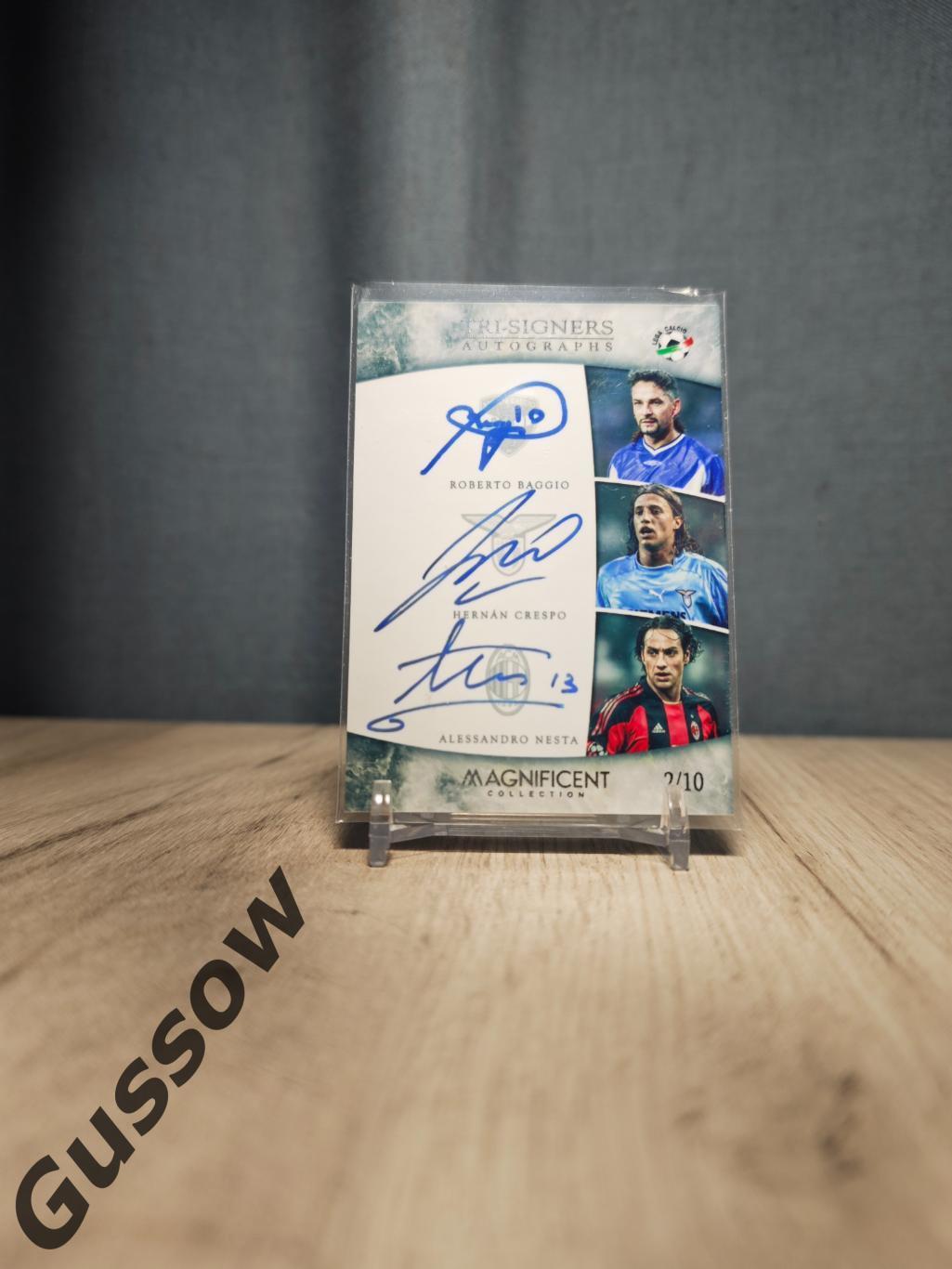 Magnificent Collection Roberto Baggio, Crespo, Nesta 2/10