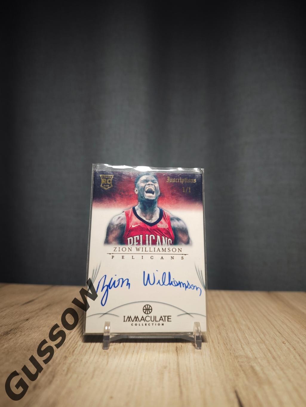 Immaculate Collection Zion Williamson 1/1