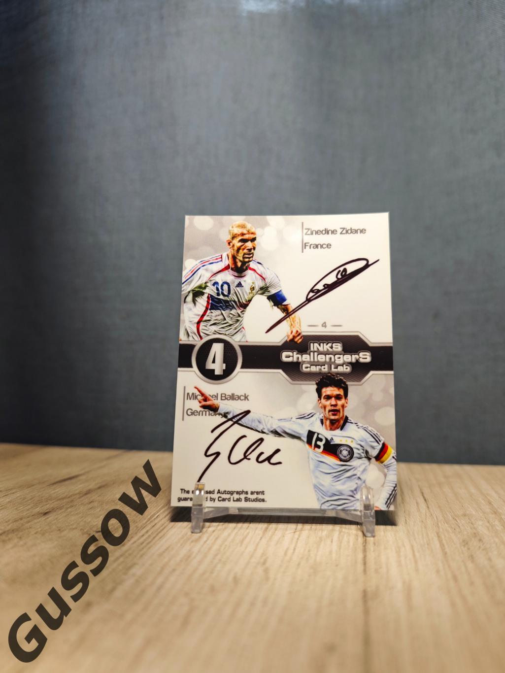 CLS INKS Challengers Zidane/Ballack/Ibrahimovic/Carlos 1