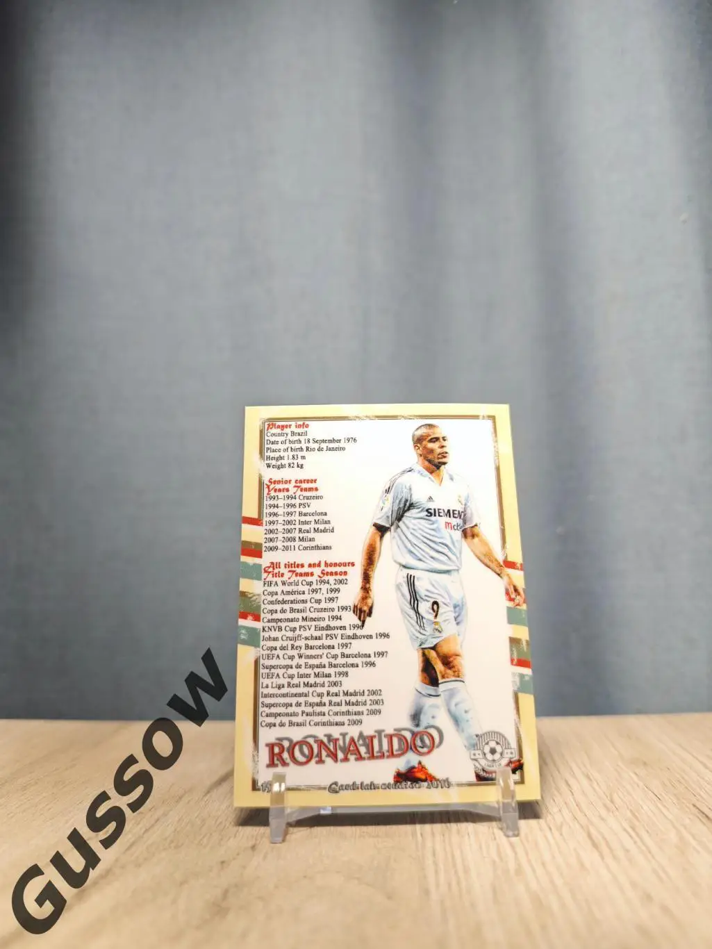 2016 CLS Legendary Ronaldo №15 1