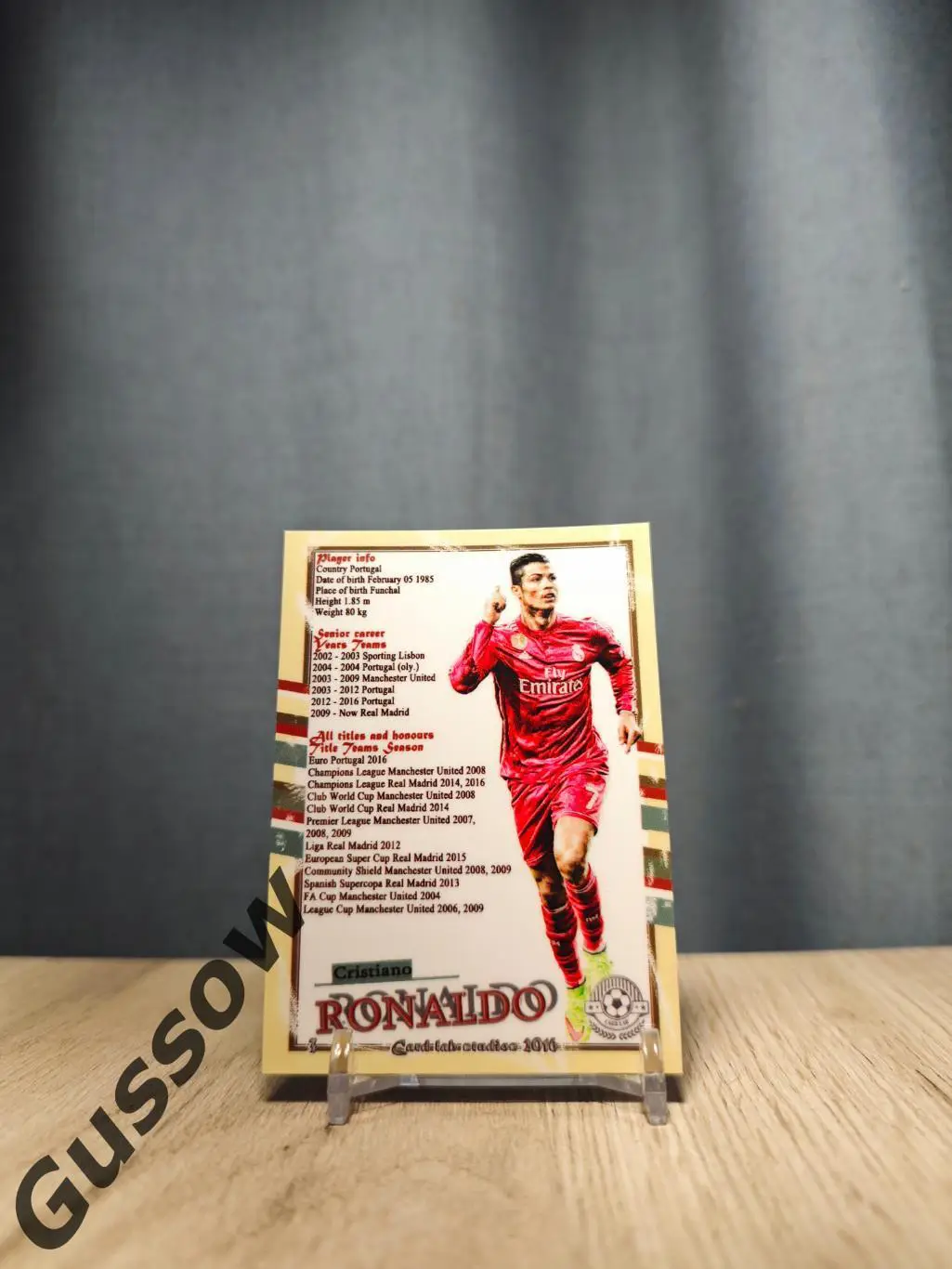 2016 CLS Legendary Ronaldo №3 1