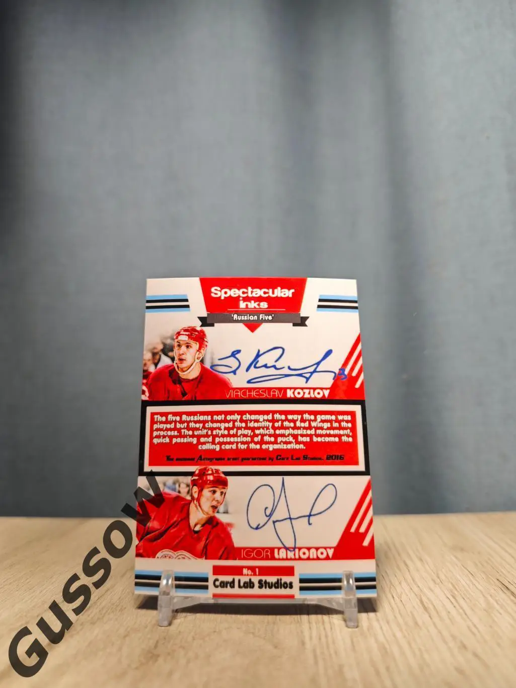 2016 CLS Spectacular Inks Fetisov/Fedorov/Larionov №1 1