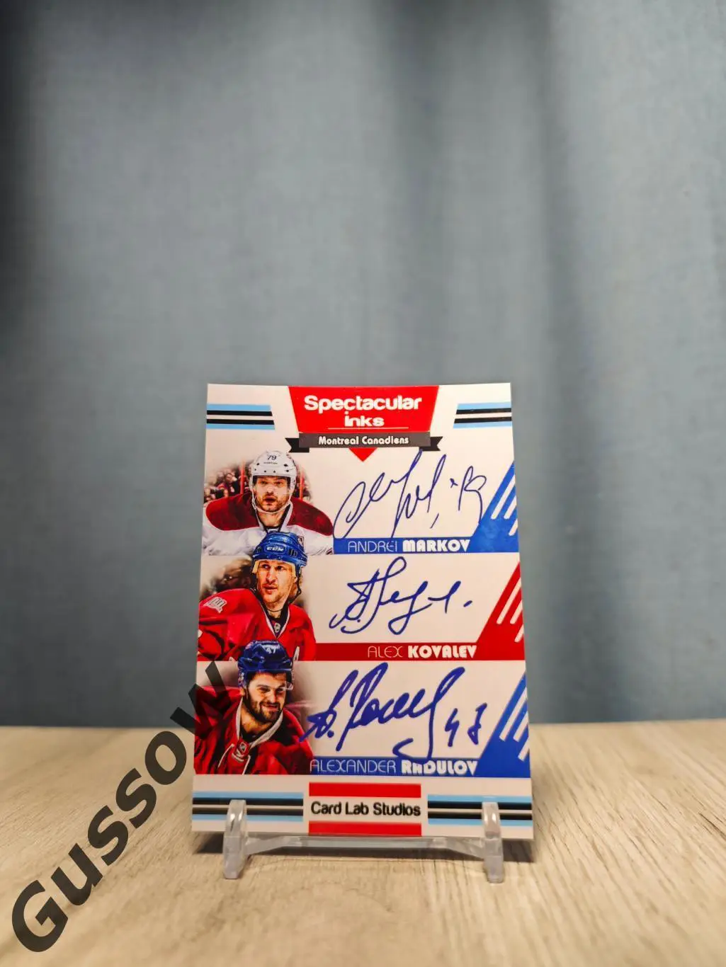 2016 CLS Spectacular Inks Markov/Kovalev/Radulov/Emelin/Kostitsyn №2