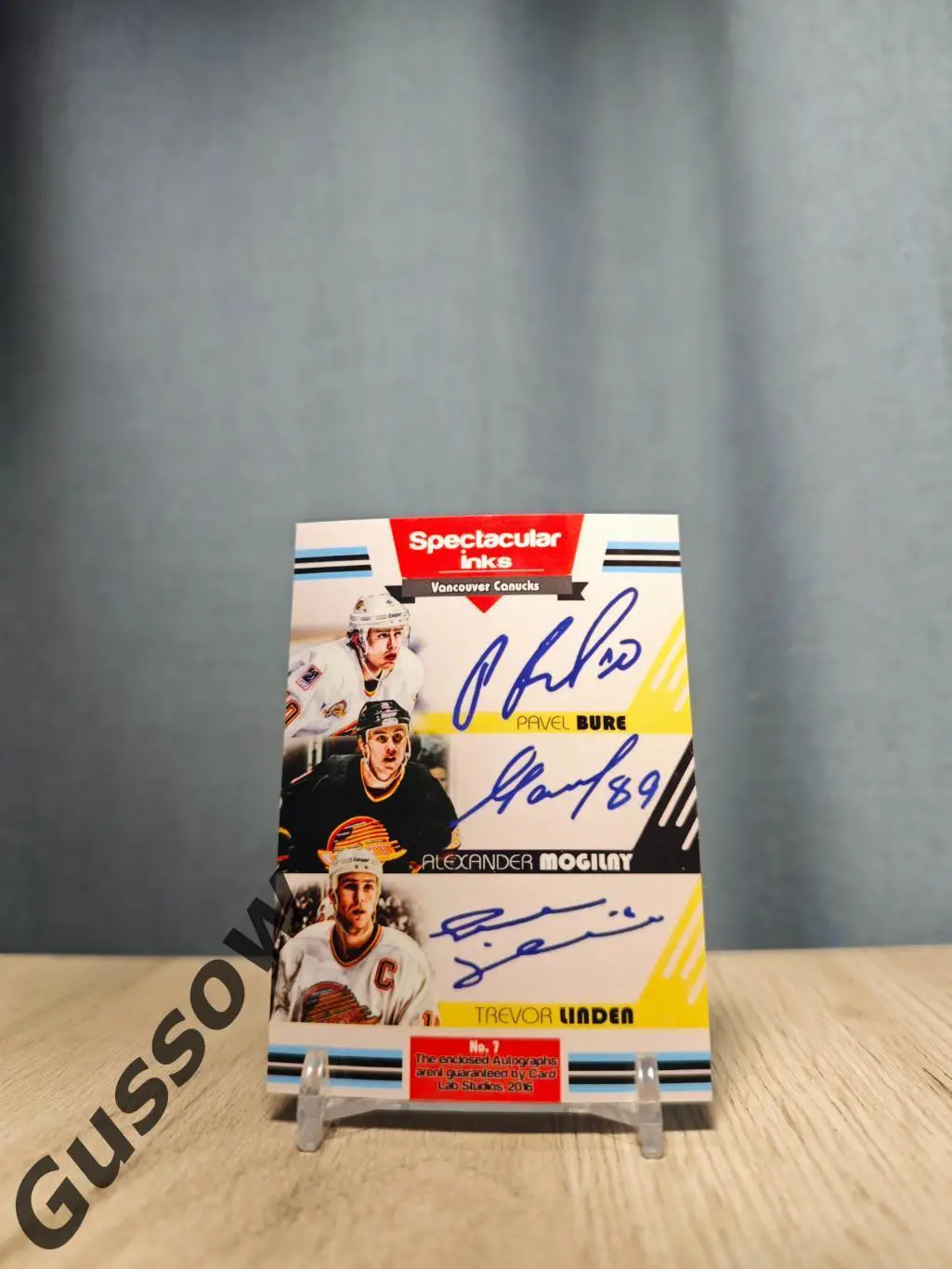 2016 CLS Spectacular Inks Sedin/Naslund/Bure/Mogilny №7 1