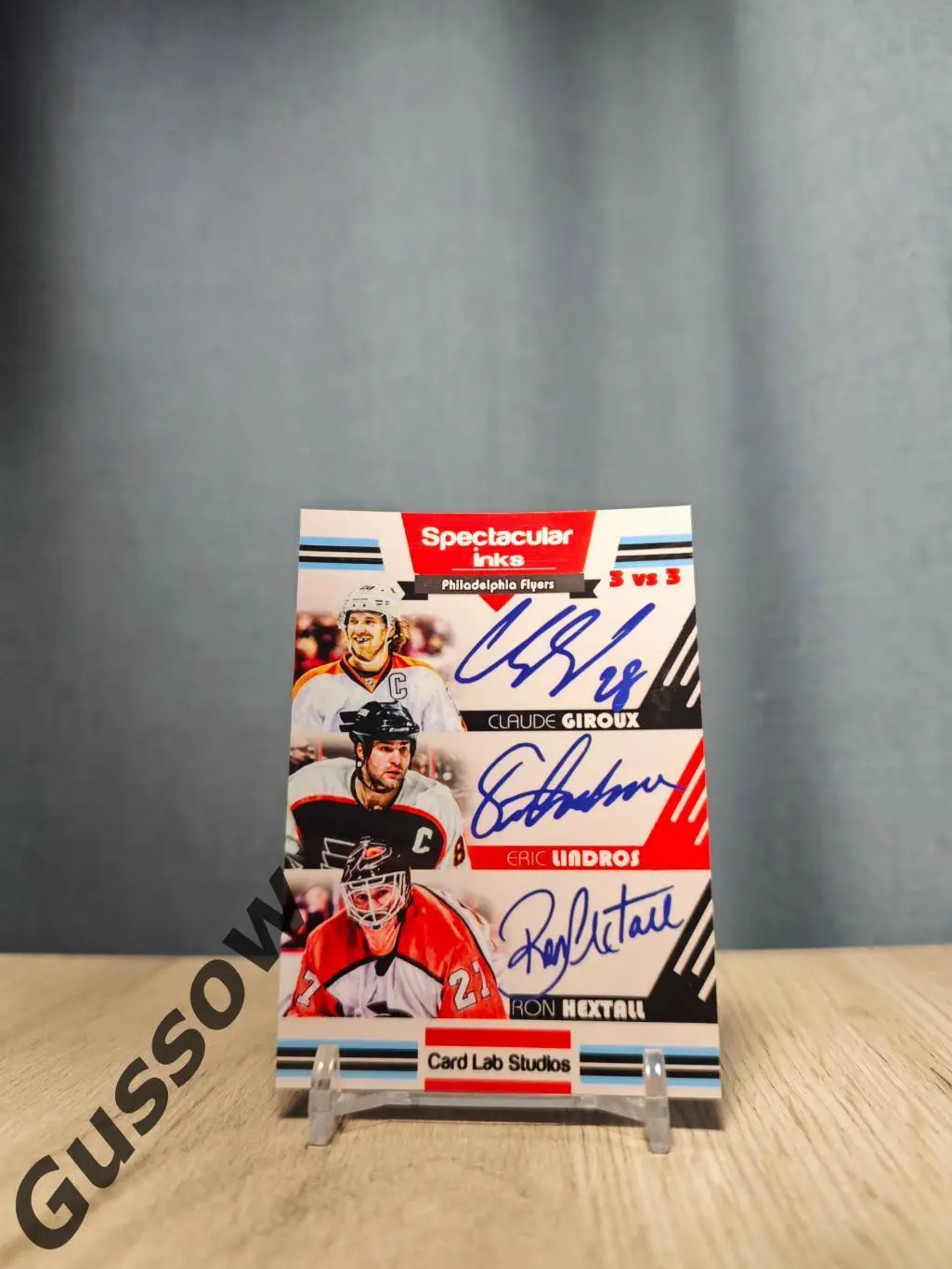 2016 CLS Spectacular Inks Giroux/Lindros/Hextall/Elias/Stevens/Brodeur№13