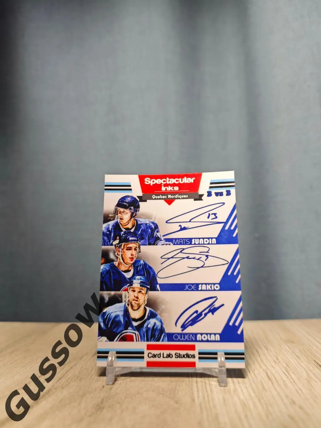 2016 CLS Spectacular Inks Sundin/Sakic/Nolan/St. Louis/Stamkos/Lecavalier №17