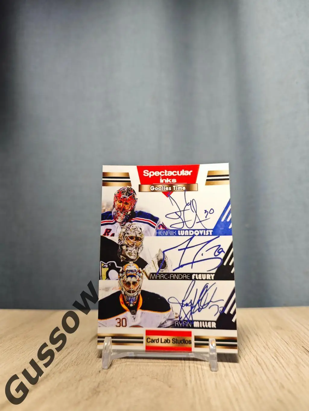 2016 CLS Spectacular Inks Lundquist/Fleury/Miller/Luongo/Rinne/Theodore №20