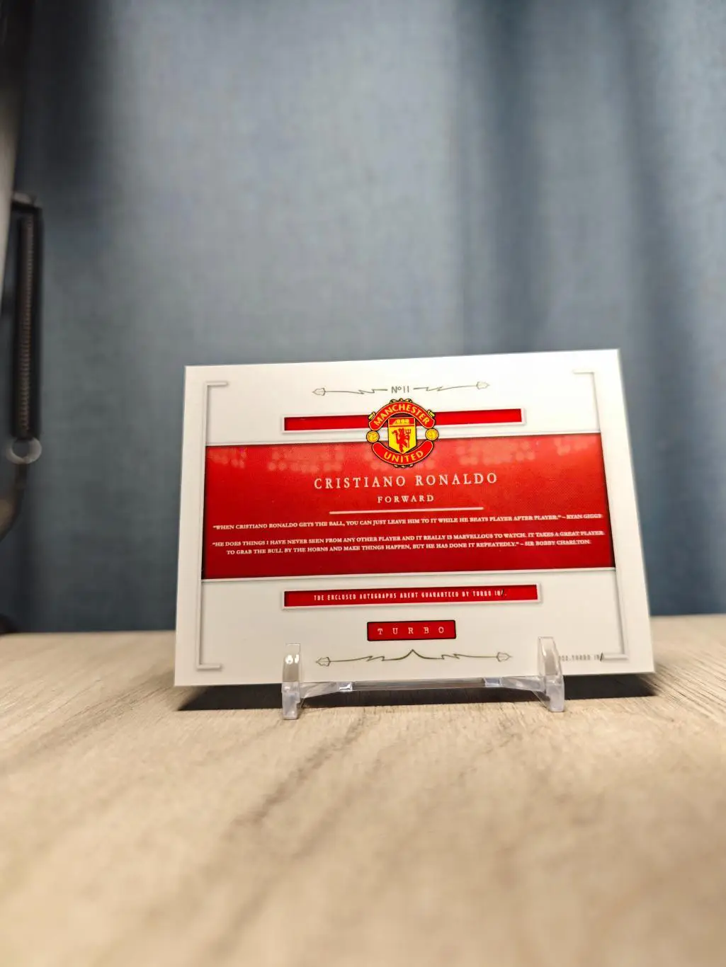 Футбол Карточка с автографом CLS Significant Cristiano Ronaldo/Криштиано Роналдо 1