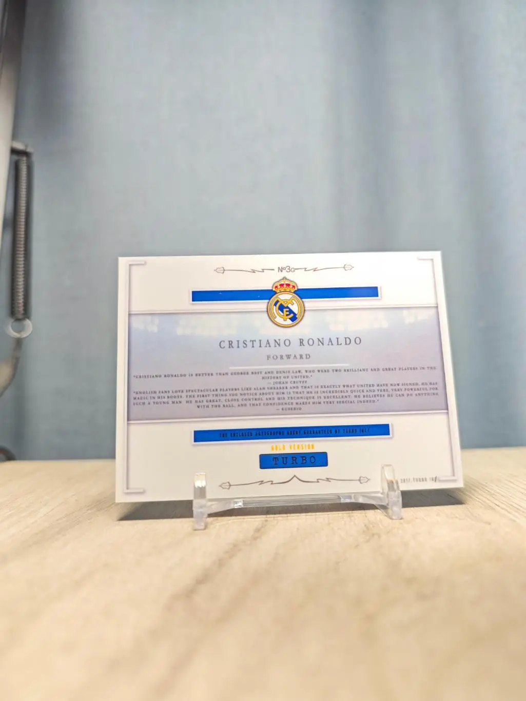 CLS Significant Signatures Cristiano Ronaldo RM 1