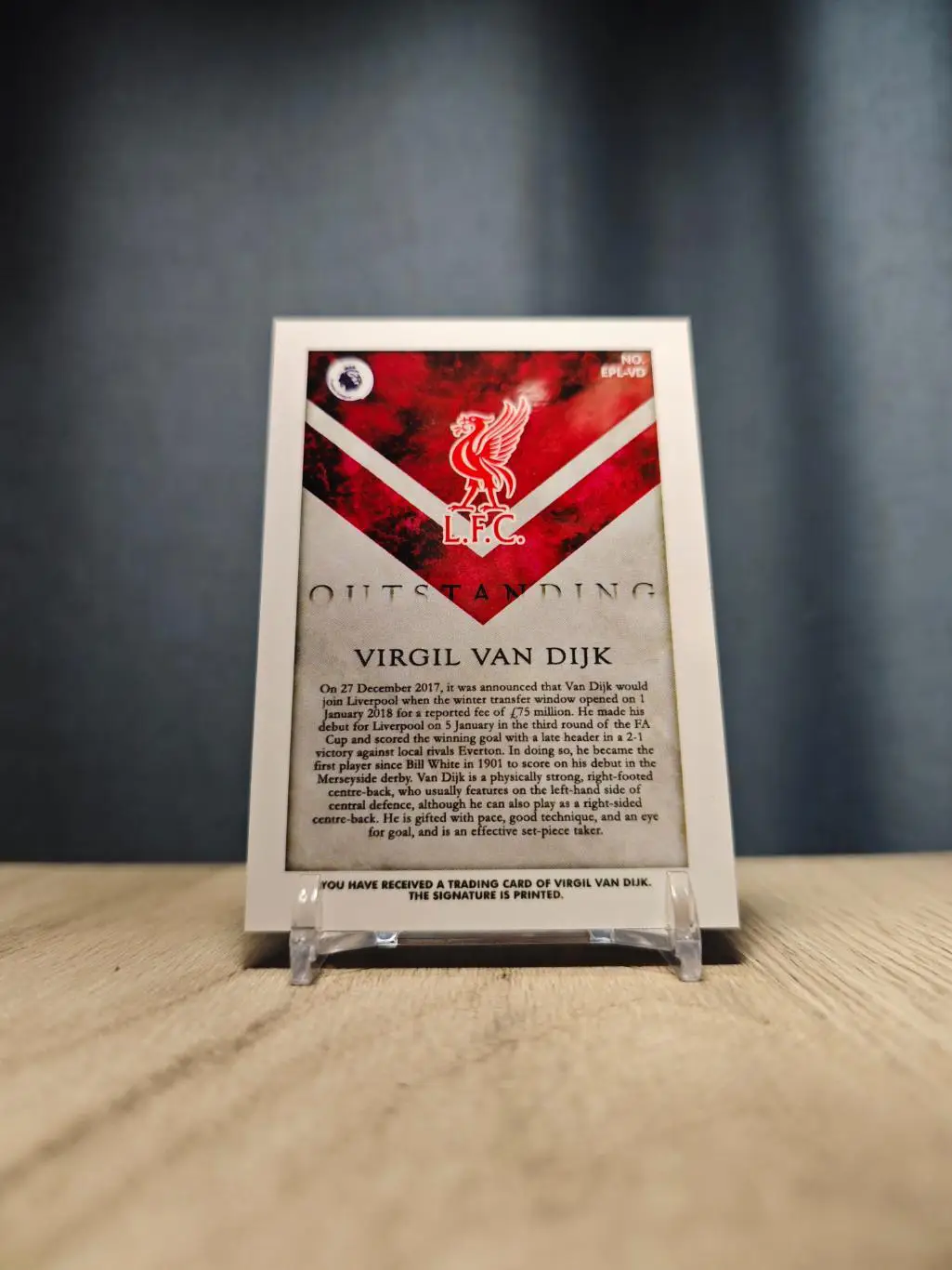 CLS Outstanding Virgil Van Dijk 1