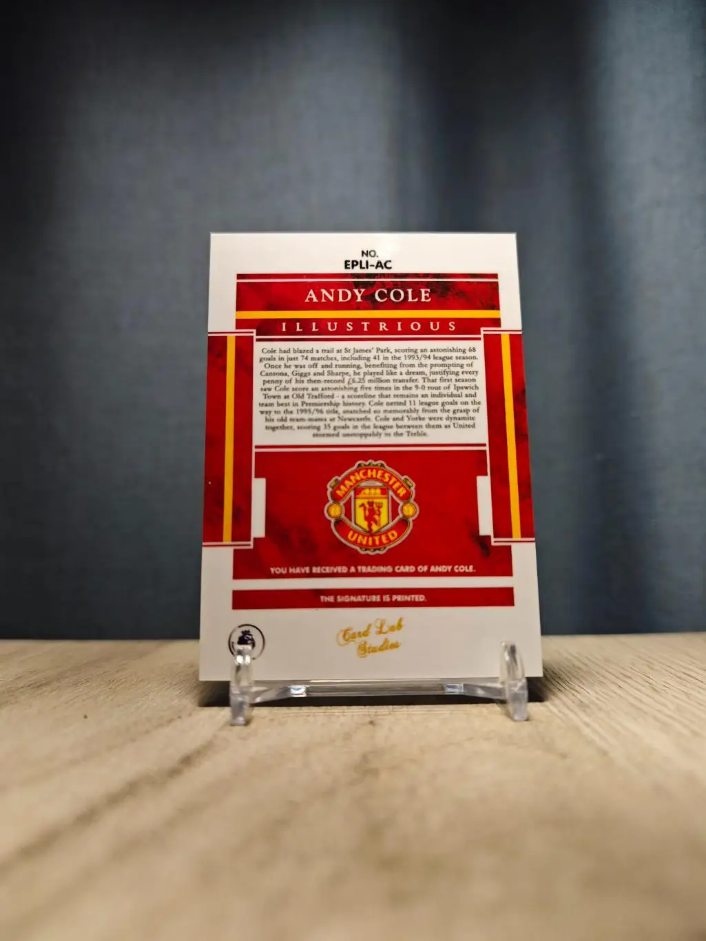 CLS Illustrious Andy Cole 1