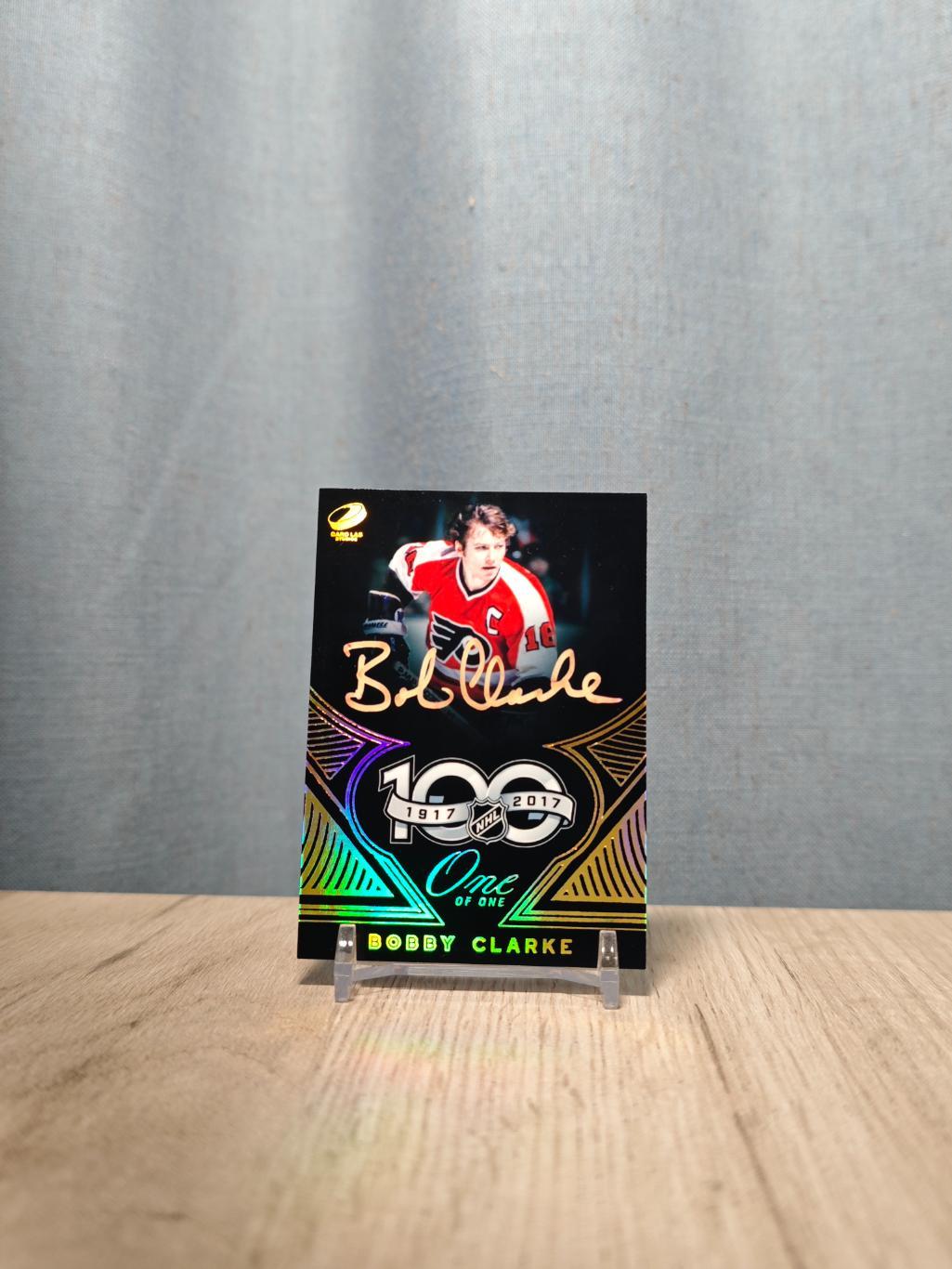 One of One CLS 75th Anniversary Laser Gold Bobby Clarke