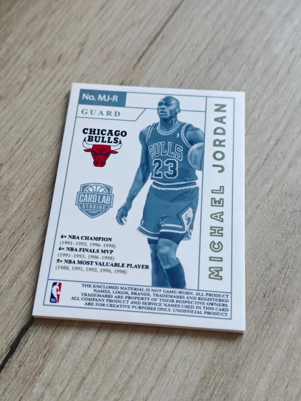 One of One CLS Red foil Michael Jordan/ Майкл Джордан 3