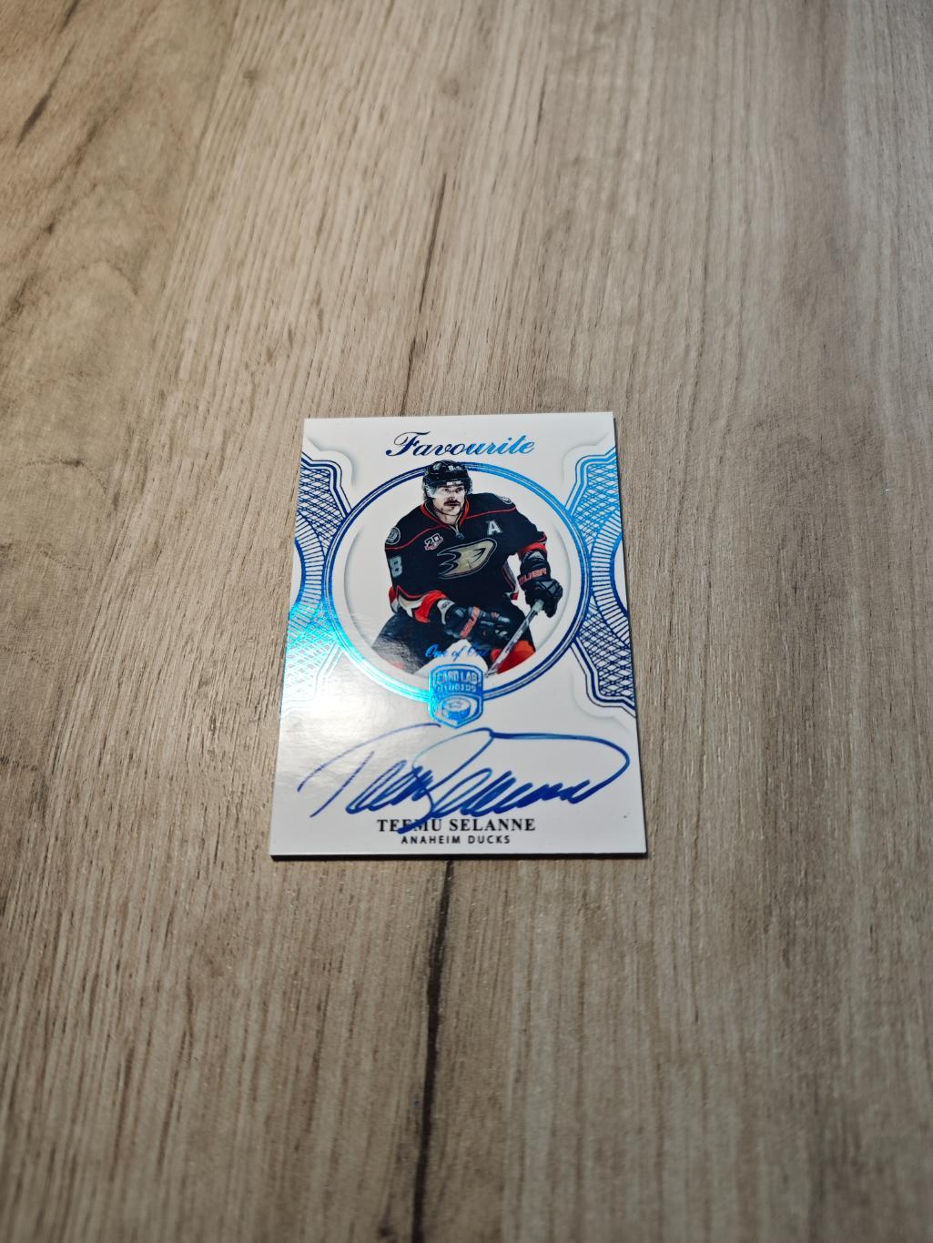 1/1 CLS Favourite Blue Foil Teemu Selanne / Селанне