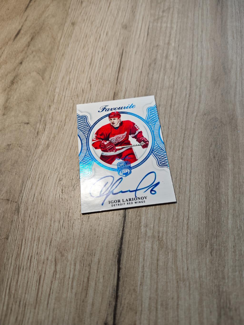 1/1 CLS Favourite Blue Foil Igor Larionov / Ларионов