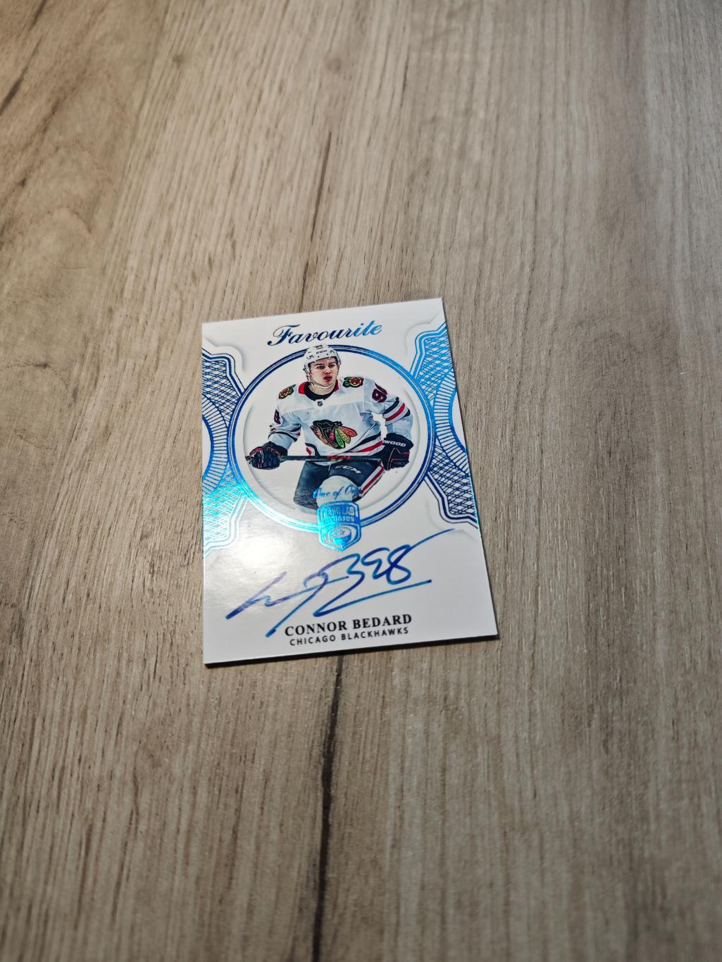 1/1 CLS Favourite Blue Foil Connor Bedard / Бедард