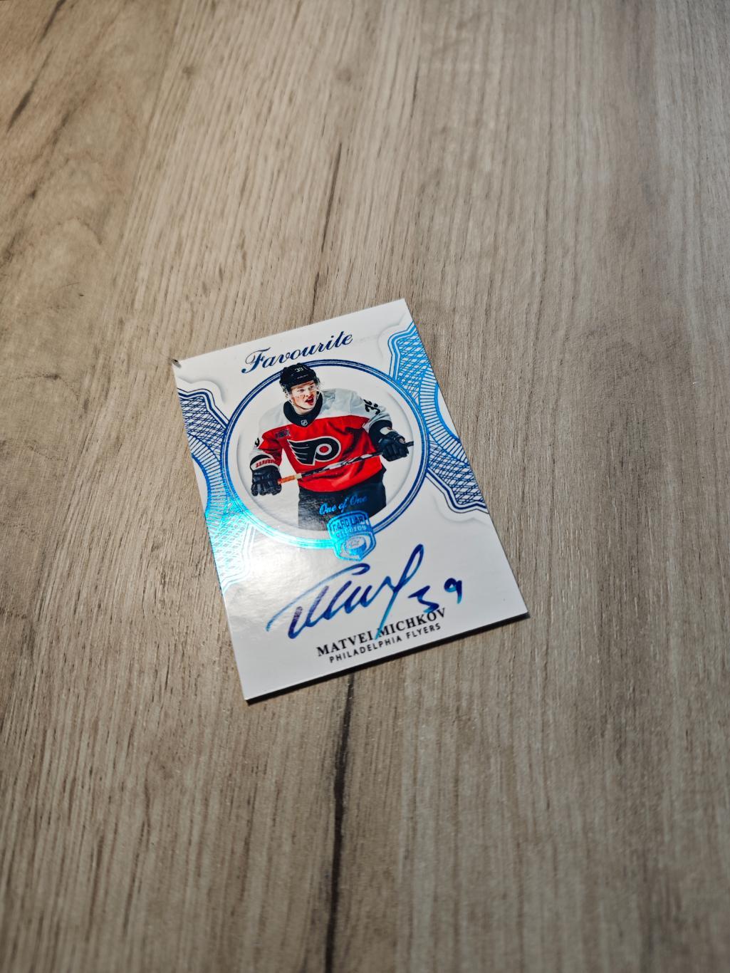 1/1 CLS Favourite Blue Foil Matvei Michkov / Мичков