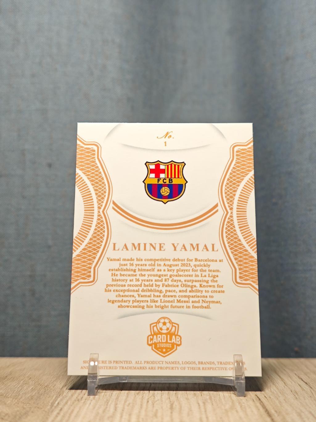 CLS Favourite Laser Gold Lamine Yamal / Ламин Ямаль 1