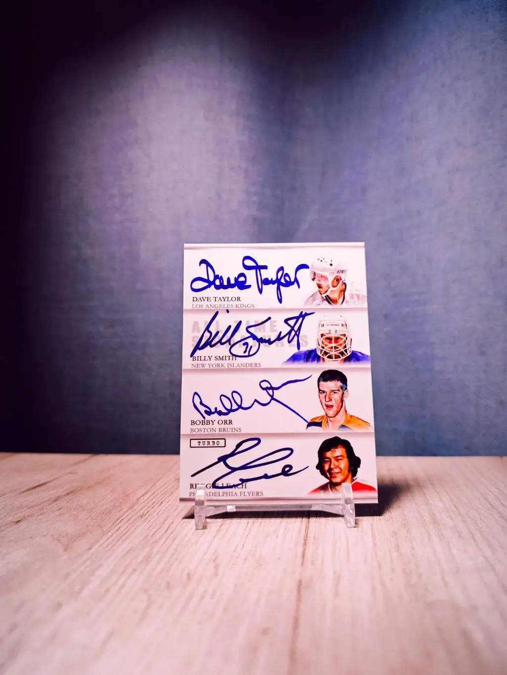 Turbo Flawless Signatures Taylor/Smith/Orr/Leach/Doan/Roy/Hawerchuk
